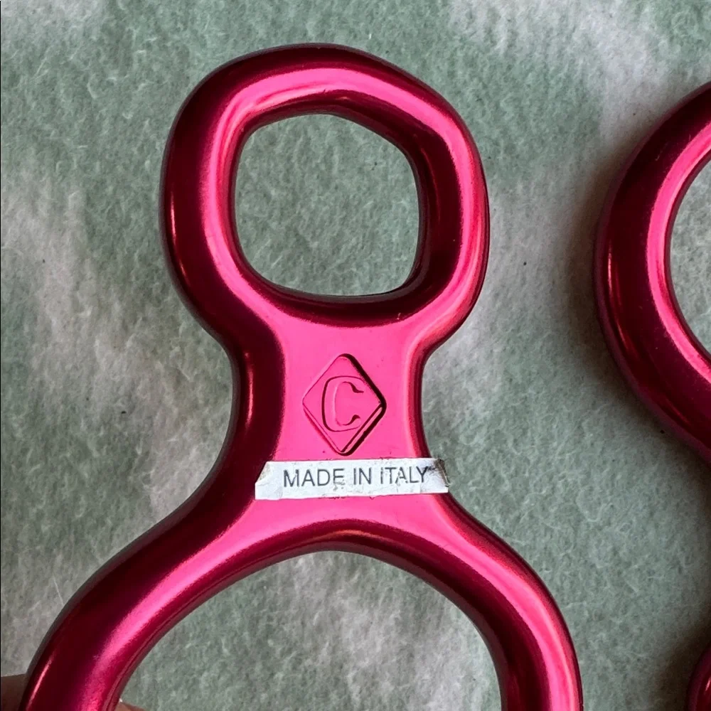 NEW Camp Otto Red Climbing Figure 8 Descender Set - Picture 2 of 6